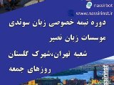 🇸🇪دوره فشرده نیمه خصوصی زبان سوئدی(شعبه تهران)