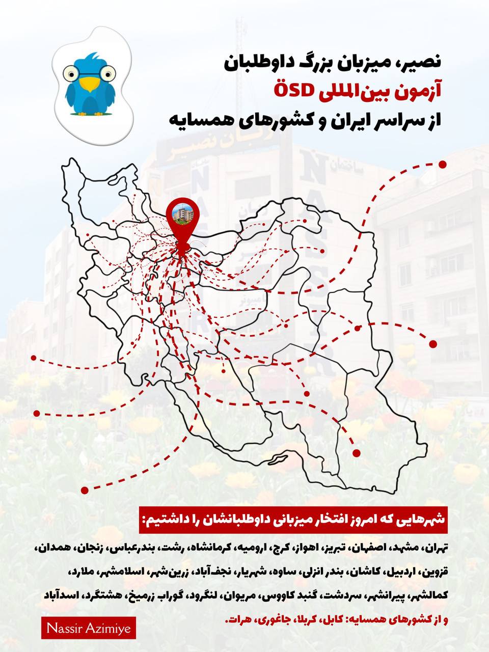 مؤسسات آنلاین و حضوری زبان نصیر