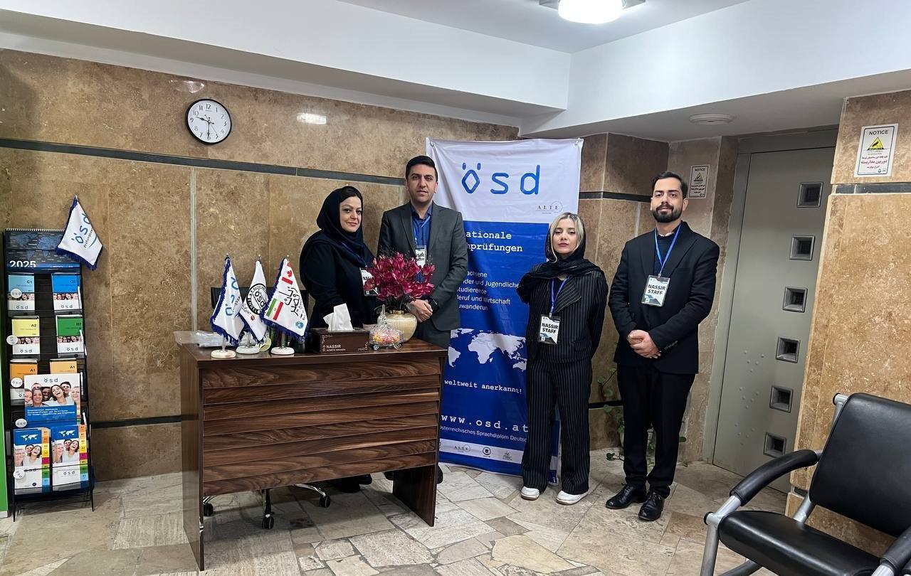 مؤسسات آنلاین و حضوری زبان نصیر