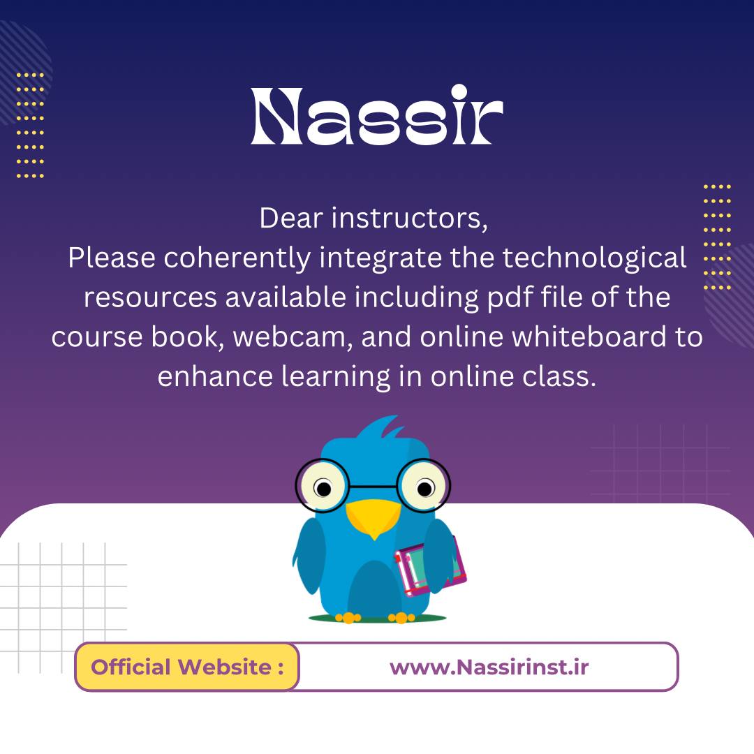 مؤسسات آنلاین و حضوری زبان نصیر